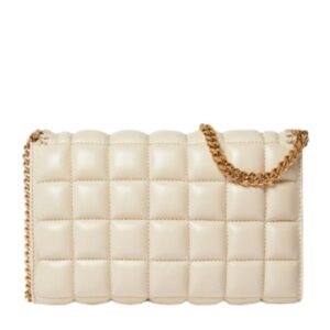 STELLA MCCARTNEY FALABELLA SQUARE QUILTED WALLET CROSSBODY BAG
