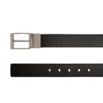 BALLY SHIFFIE 35MM REVERSIBLE AND ADJUSTABLE BELT IN BLACK AND BROWN LEATHER
