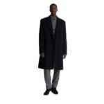 BALMAIN DOUBLE FACE WOOL AND CASHMERE COAT