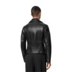 VERSACE LEATHER BIKER JACKET