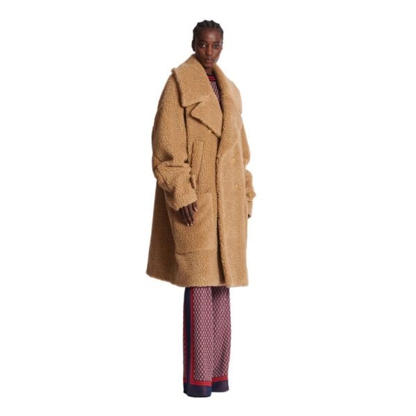 BALMAIN LONG DOUBLE BREASTED COAT