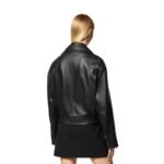 VERSACE LEATHER BIKER JACKET