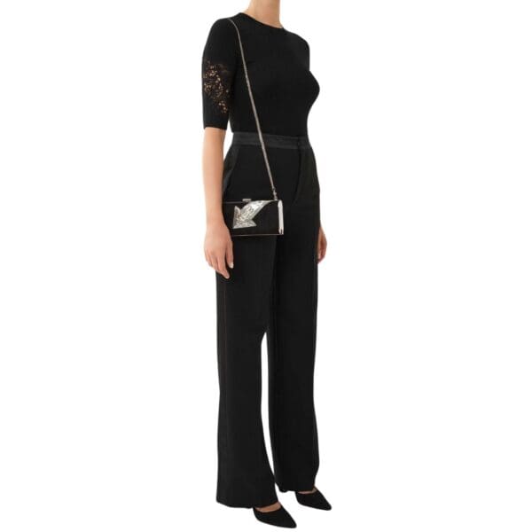CHLOE MET GALA CLUTCH BLACK