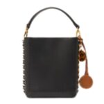 STELLA MCCARTNEY FRAYME MIRUM MINI SQUARE BUCKET BAG