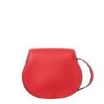 CHLOE MARCIE SMALL SADDLE BAG RED FLAME