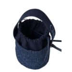 CHLOE SMALL WOODY BASKET DENIM