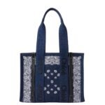 CHLOE MEDIUM WOODY TOTE BAG DENIM
