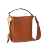 STELLA MCCARTNEY FRAYME MIRUM MINI SQUARE BUCKET BAG