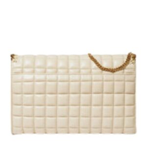 STELLA MCCARTNEY FALABELLA SQUARE QUILTED WALLET SHOULDER BAG