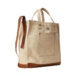 RALPH LAUREN CANVAS CARPENTER TOTE