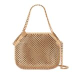 STELLA MCCARTNEY FALABELLA CRYSTAL MESH MINI TOTE BAG