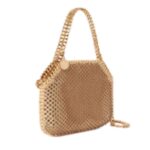 STELLA MCCARTNEY FALABELLA CRYSTAL MESH MINI TOTE BAG