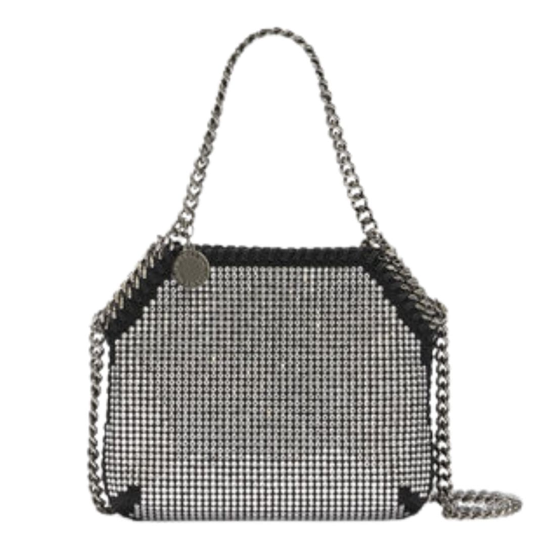 STELLA MCCARTNEY FALABELLA CRYSTAL MINI SHOULDER BAG