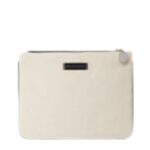 STELLA MCCARTNEY SOS EMBROIDERED ZIP CARDHOLDER