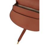 CHLOE MARCIE SADDLE BAG IN GRAINED LEATHER TAN