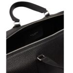 ALEXANDER MCQUEEN MANS THE EDGE DUFFLE BAG IN BLACK