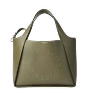 STELLA MCCARTNEY LOGO TOP HANDLE CROSSBODY BAG