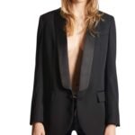 DSQUARED2 CRYSTAL FRINGED BLAZER