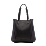 ALEXANDER MCQUEEN MENS THE EDGE MEDIUM TOTE BAG IN BLACK