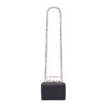 ALEXANDER MCQUEEN MANS THE GRIP MINI BAG IN BLACK
