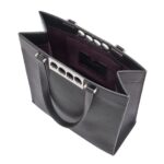 ALEXANDER MCQUEEN MANS THE GRIP TOTE BAG IN BLACK