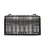 ALEXANDER MCQUEEN MANS THE KNUCKLE SATCHEL IN BLACK