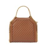 STELLA MCCARTNEY FALABELLA WOVEN TINY TOTE BAG