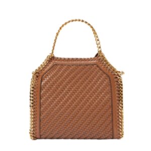 STELLA MCCARTNEY FALABELLA WOVEN TINY TOTE BAG
