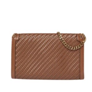STELLA MCCARTNEY FALABELLA WOVEN WALLET CROSSBODY BAG