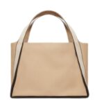 STELLA MCCARTNEY LOGO BANANATE CANVAS TOTE BAG