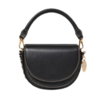 STELLA MCCARTNEY FRAYME RYDER MEDIUM FLAP SHOULDER BAG