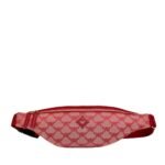 MCM HIMMEL BELT BAG IN LAURETOS JACQUARD RED