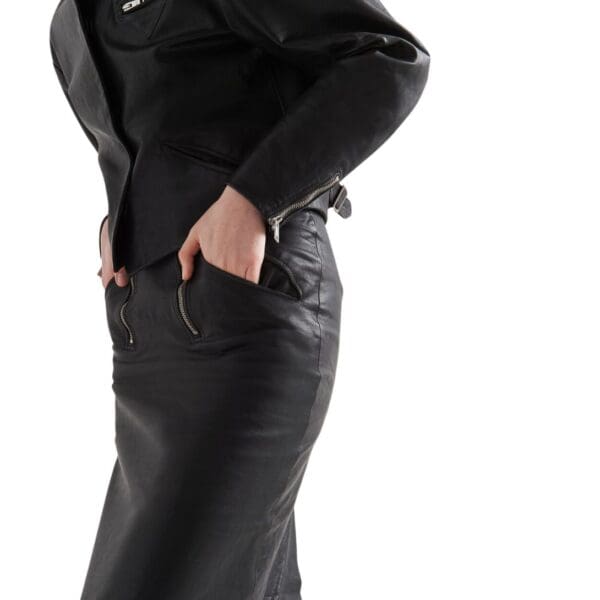 PRADA LEATHER SHIRT