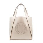 STELLA MCCARTNEY LOGO SQUARE TOTE BAG