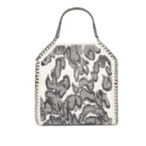STELLA MCCARTNEY FALABELLA MOTH PRINT MINI TOTE BAG