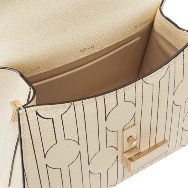 VALEXTRA ISIDE HAZE INK TOP HANDLE MINI BAG