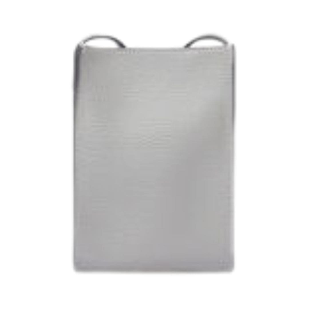 STELLA MCCARTNEY LOGO GRAINY ALTER MAT CROSSBODY PHONE POUCH