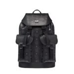 MCM BRANDENBURG BACKPACK IN VISETOS BLACK
