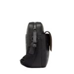 MCM AREN MESSENGER BAG IN VISETOS BLACK