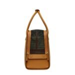 MCM PET CARRIER IN VISETOS COGNAC
