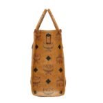 MCM MÜNCHEN TOTE IN MAXI VISETOS COGNAC