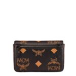 MCM MINI AREN CAMERA BAG IN MAXI VISETOS BLACK