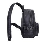 MCM MINI STARK SIDE STUDS BACKPACK IN VISETOS BLACK