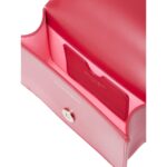 ALEXANDER MCQUEEN WOMANS THE BIKER MINI JEWELLED SATCHEL IN LIPSTICK RED