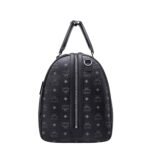 MCM OTTOMAR WEEKENDER BAG IN VISETOS BLACK