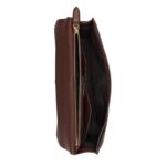 RALPH LAUREN RL PEBBLED CALFSKIN BRIEFCASE