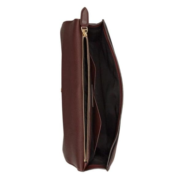 RALPH LAUREN RL PEBBLED CALFSKIN BRIEFCASE