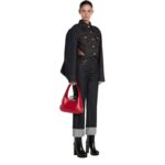 ALEXANDER MCQUEEN WOMENS THE JEWELLED HOBO BAG IN WELSH RED