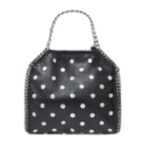 STELLA MCCARTNEY LOGO GRAINY ALTER MAT ZIP CARDHOLDER