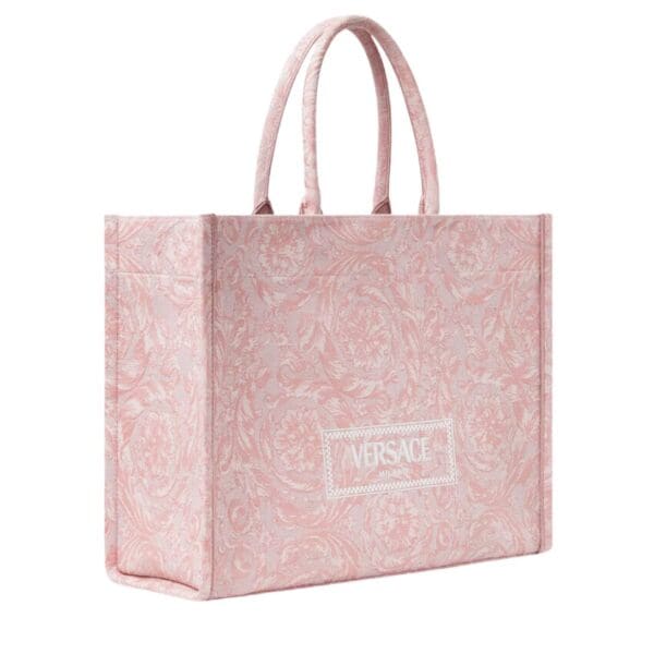 VERSACE BAROCCO ATHENA LARGE TOTE BAG